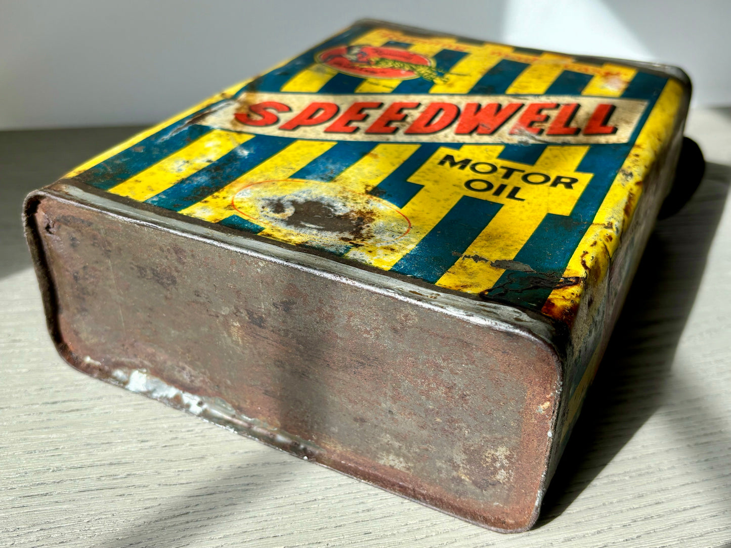 Speedwell oil can