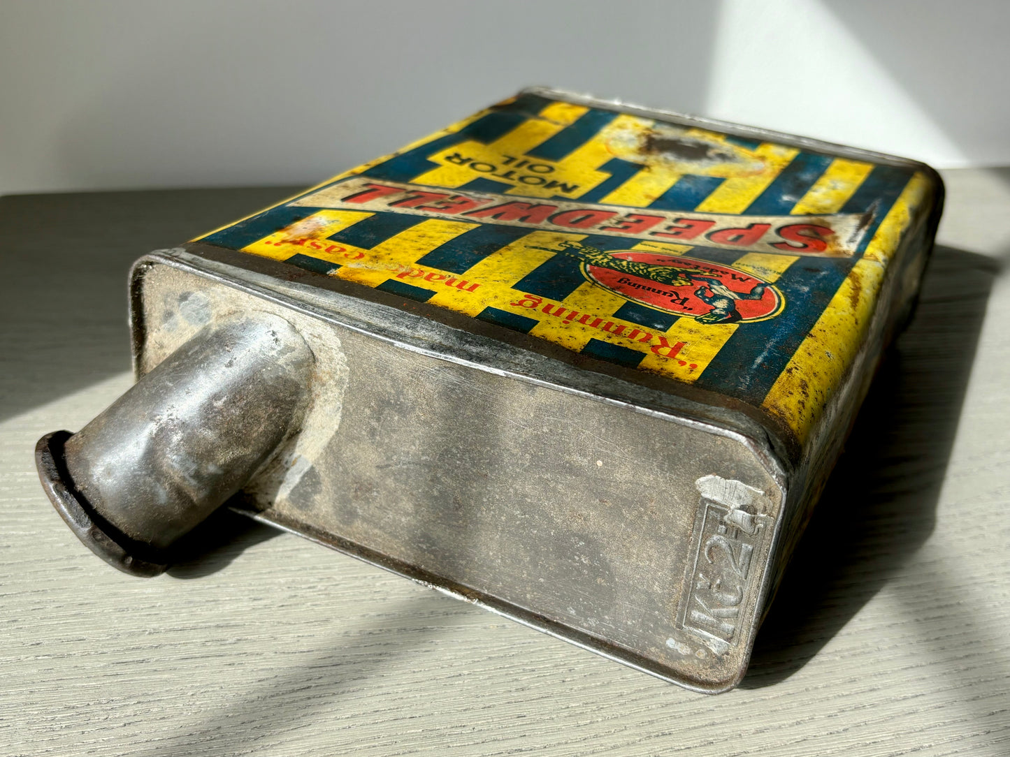 Speedwell oil can