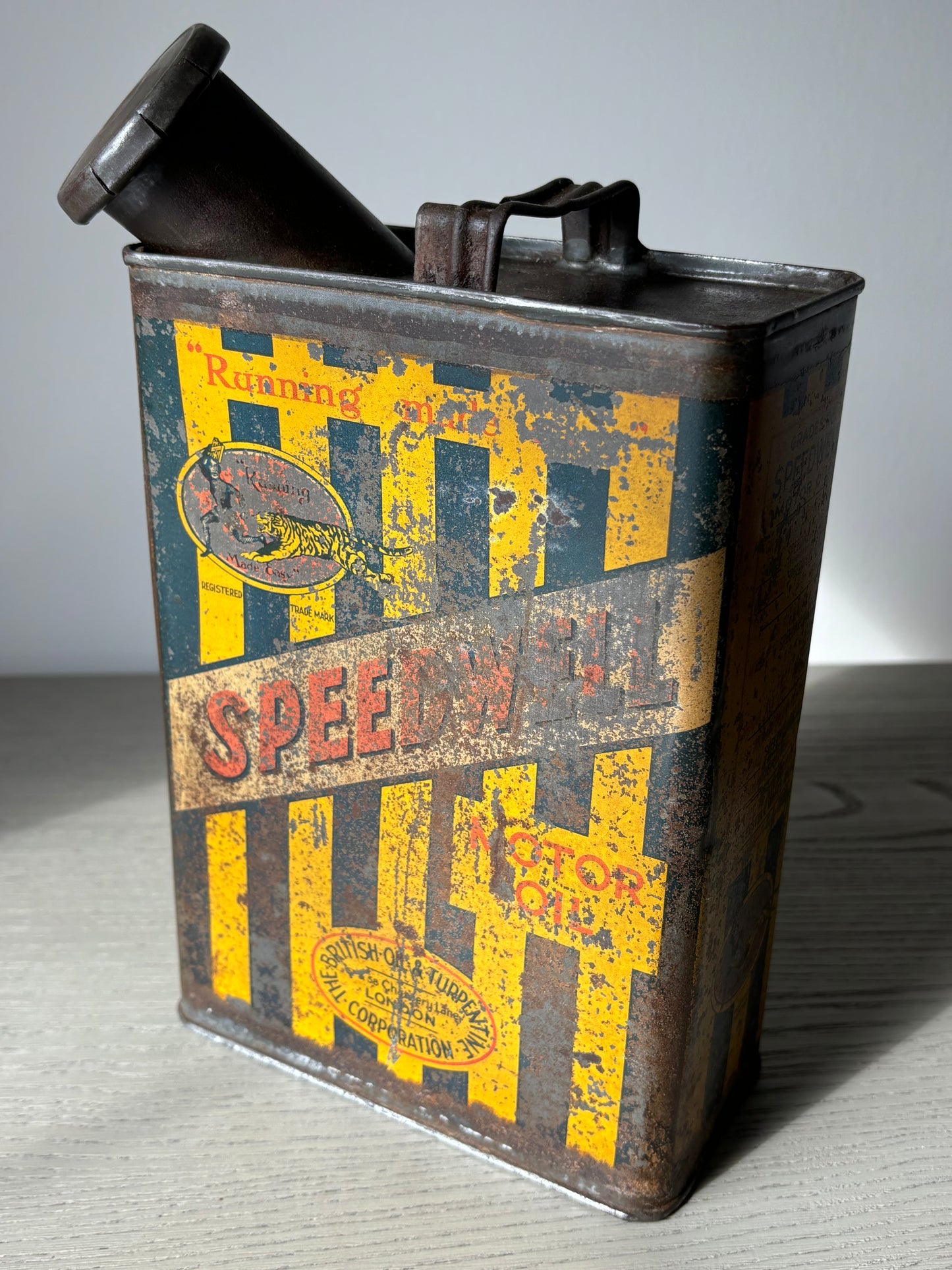 Speedwell oil can