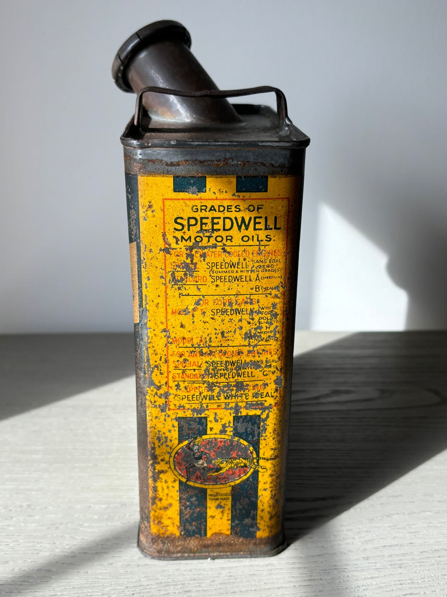 Speedwell oil can