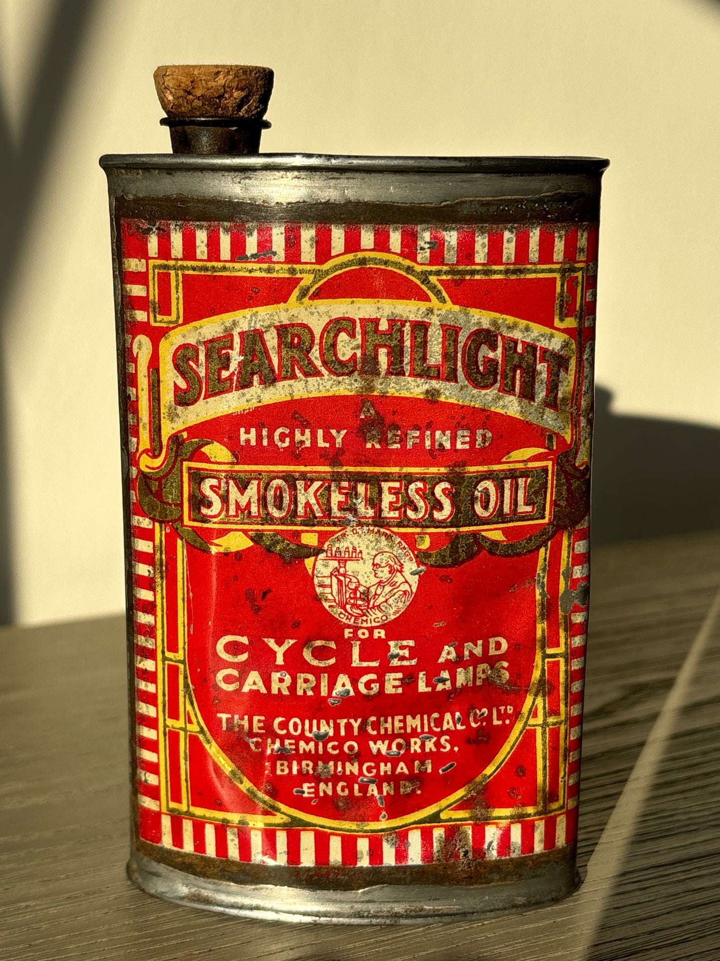 SEARCHLIGHT Smokeless Oil for Cycle & Carriage Lamps