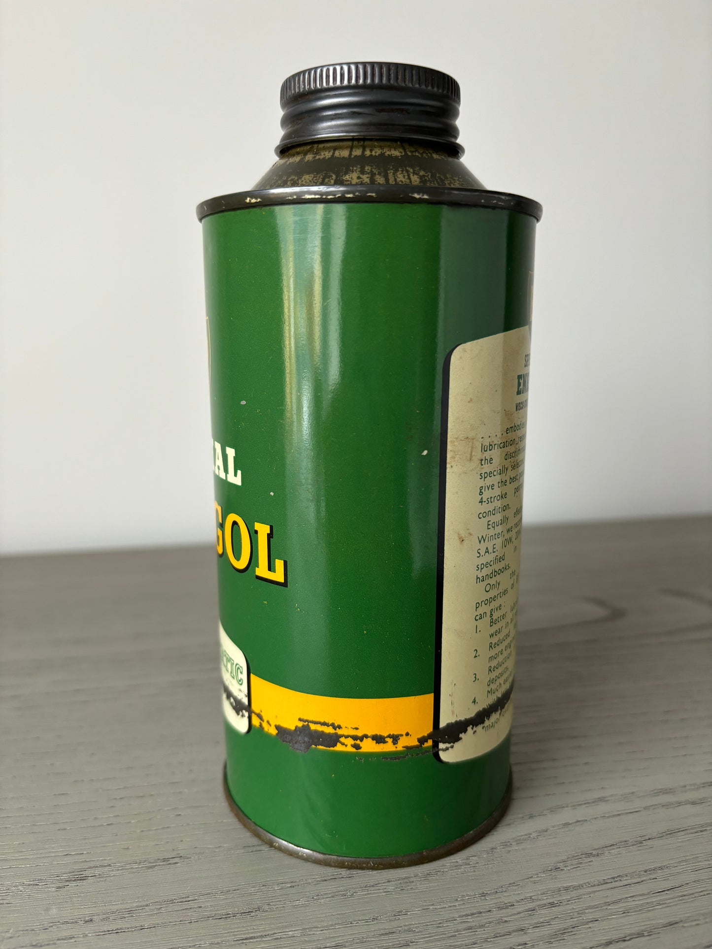 BP SPECIAL ENERGOL pint oil can