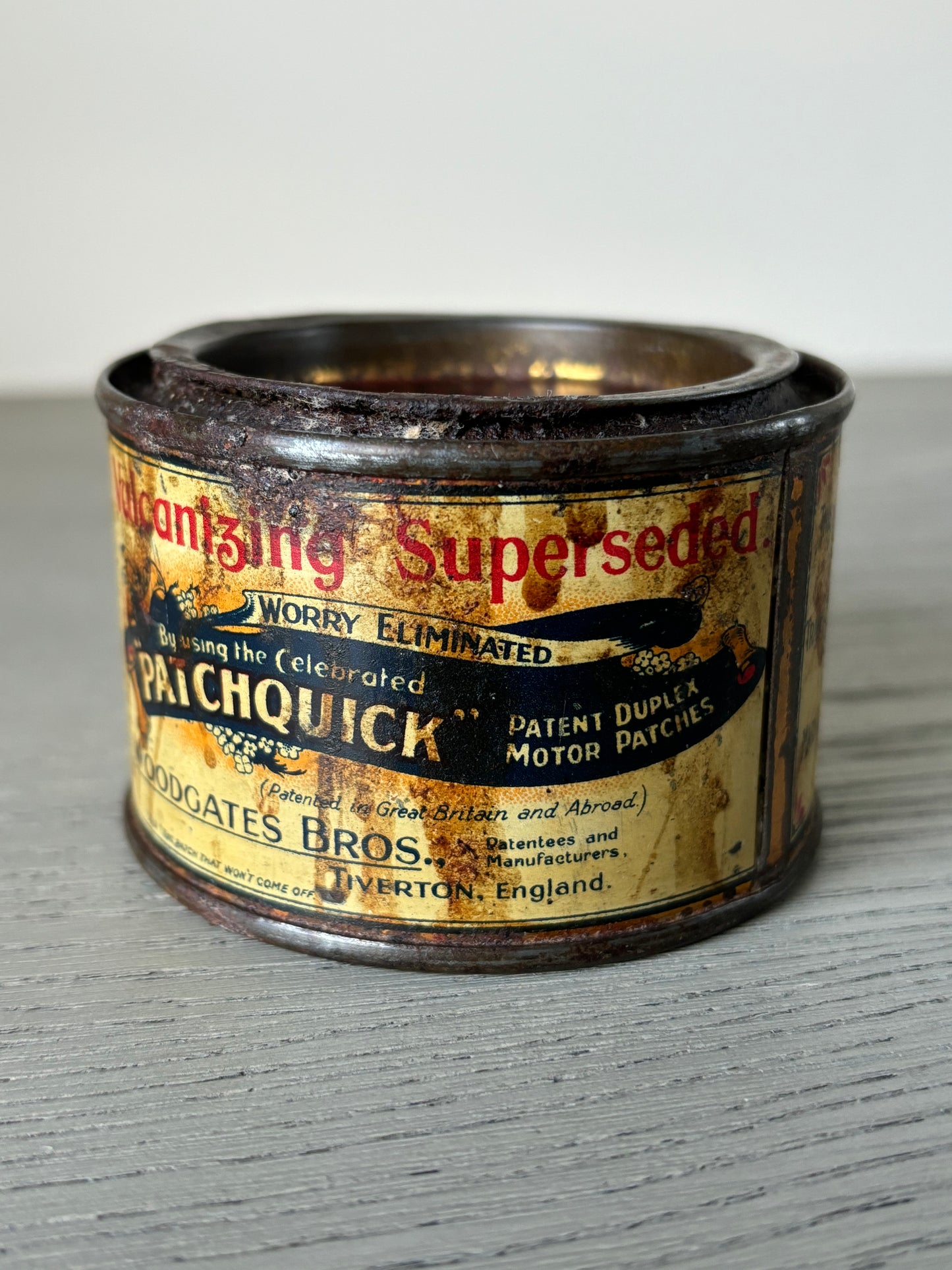 PATCHQUICK FIX No3 Vulcanizing Superseded Tin