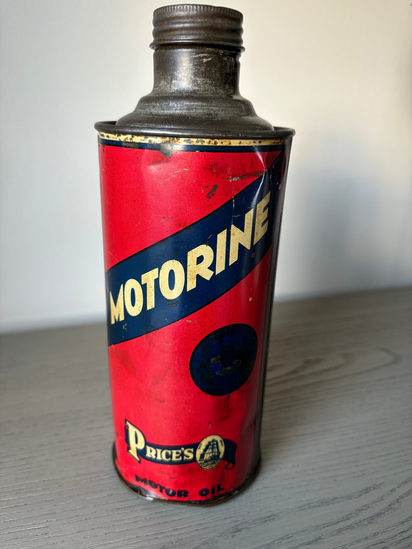 PRICE'S MOTORINE Quart oil can