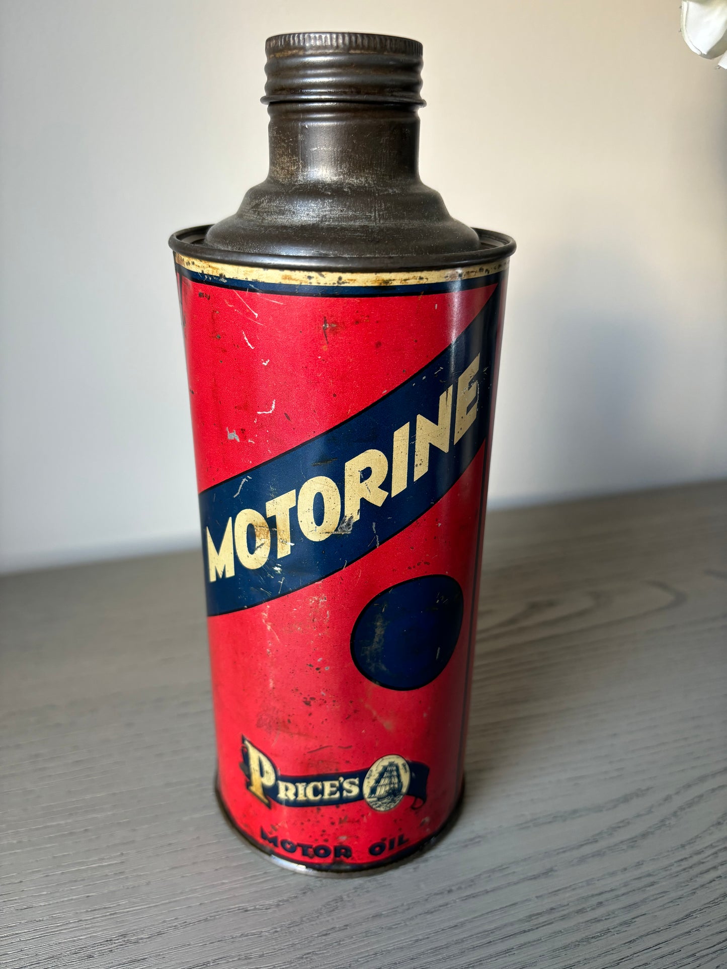 PRICE'S MOTORINE Quart oil can