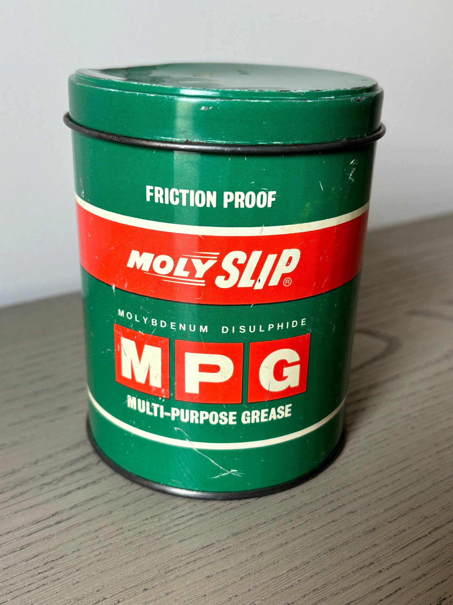 MOLY SLIP grease tin