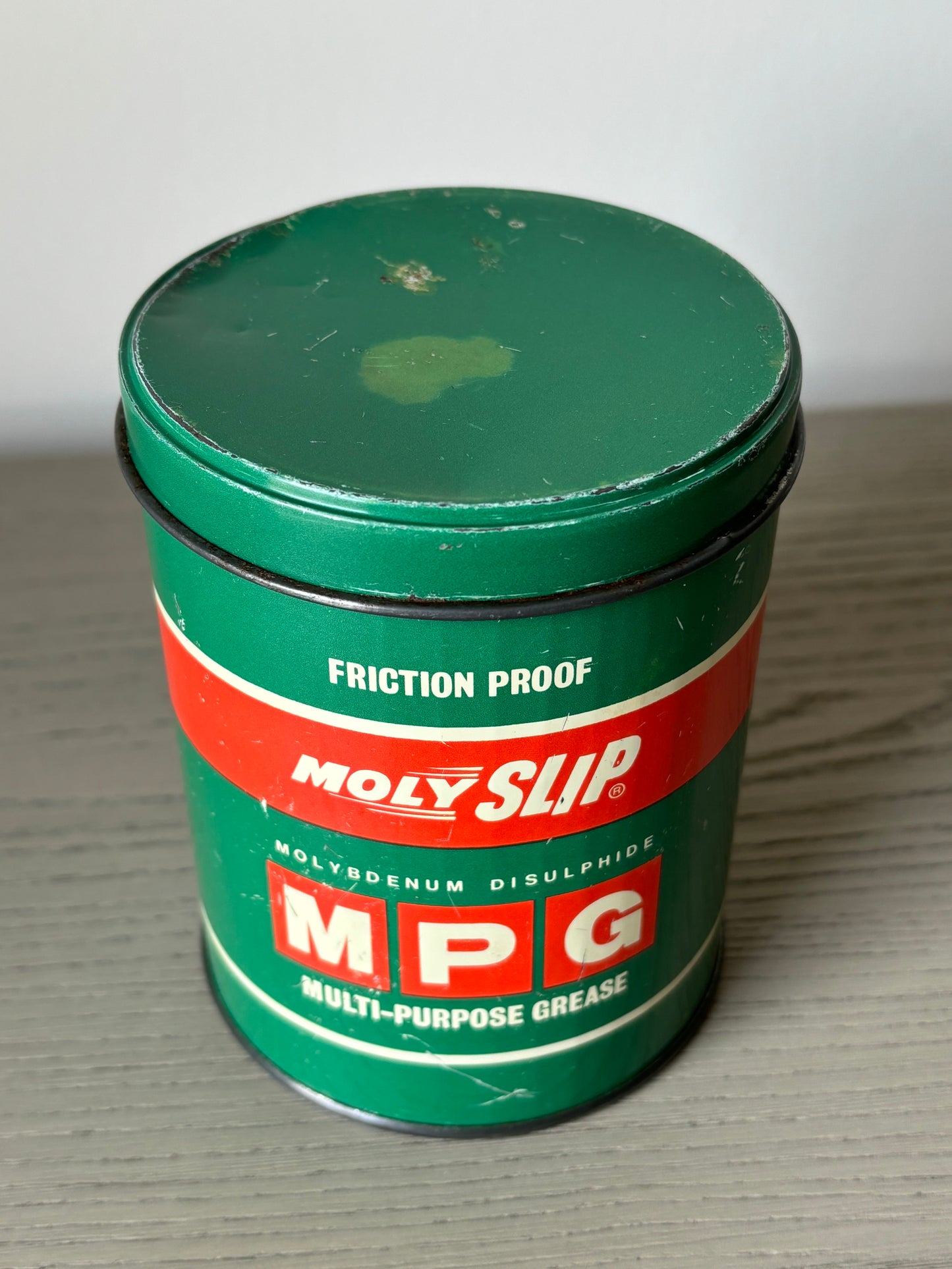 MOLY SLIP grease tin