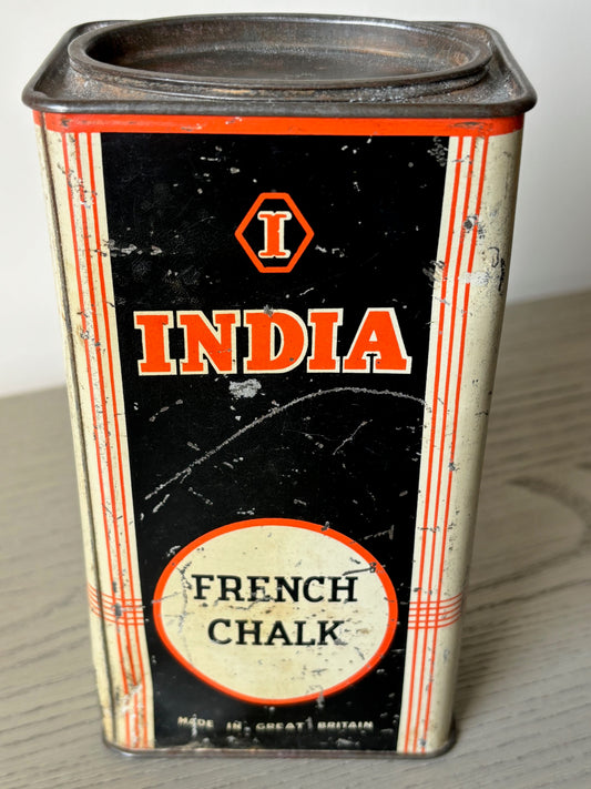 INDIA French Chalk Tin