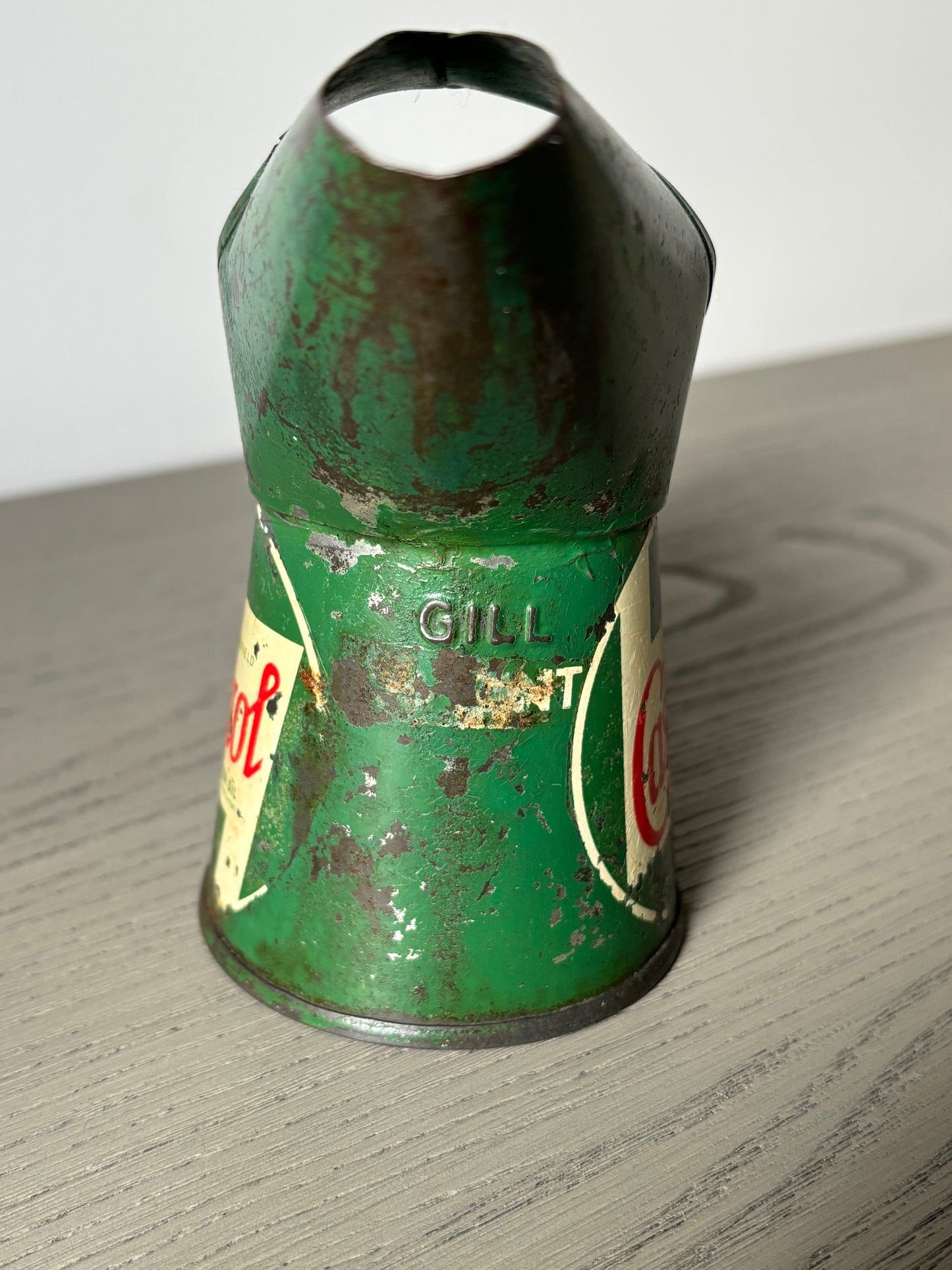 Castrol Motor Oil gill pourer dated 1953