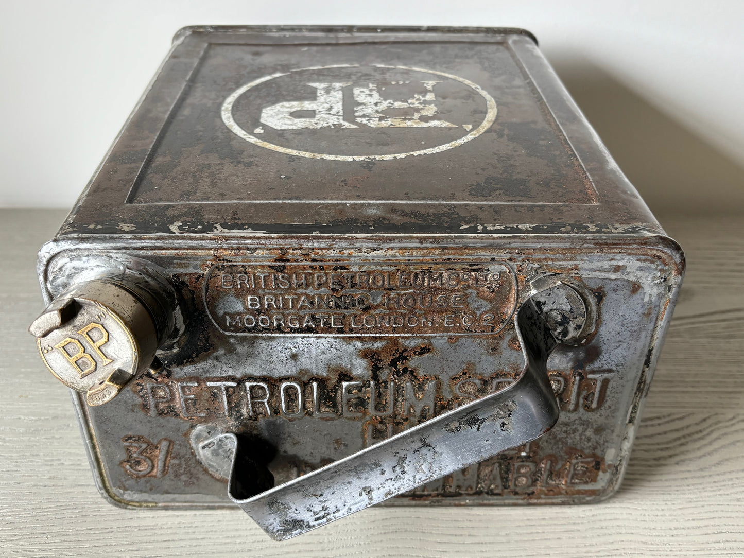 1928 BP Petrol Can