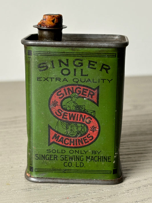 SINGER OIL can