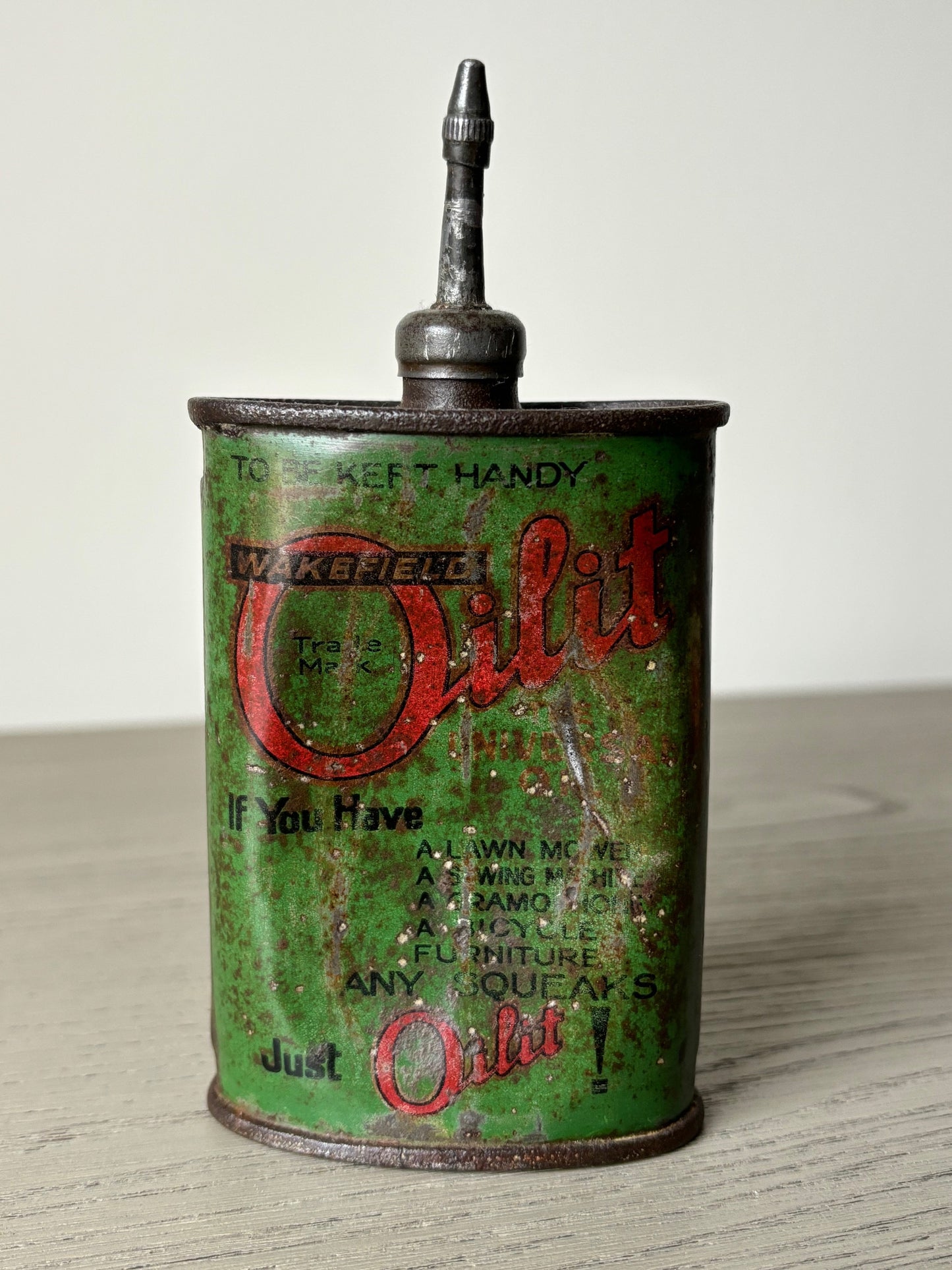 WAKEFIELD OILIT 'Handy' oil can