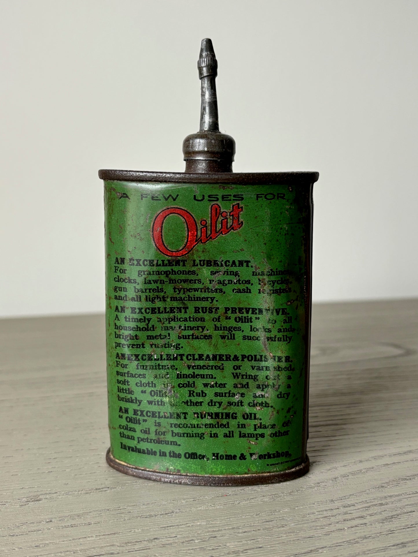 WAKEFIELD OILIT 'Handy' oil can