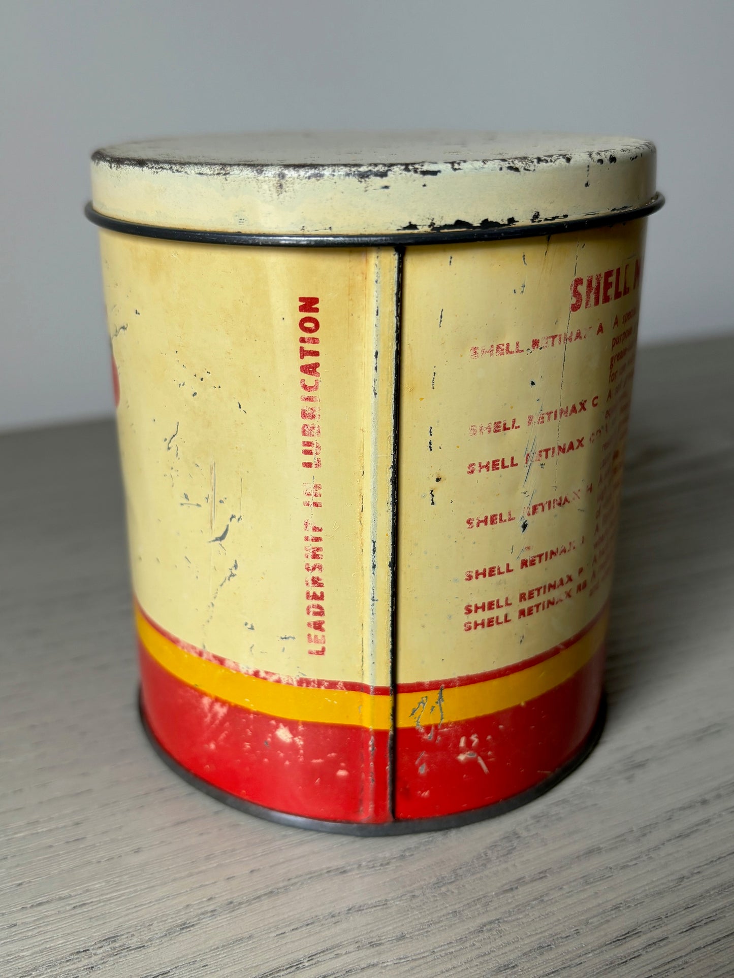 SHELL RETINAX A Grease tin