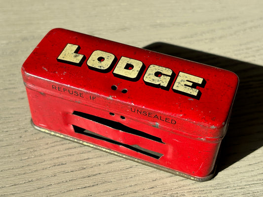 LODGE Spark Plug tin