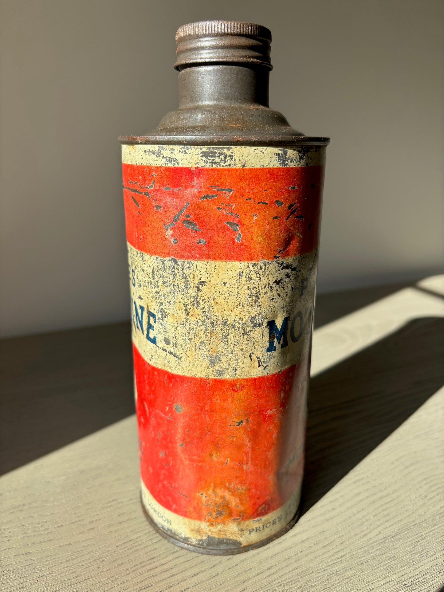 PRICE'S MOTORINE Quart oil can