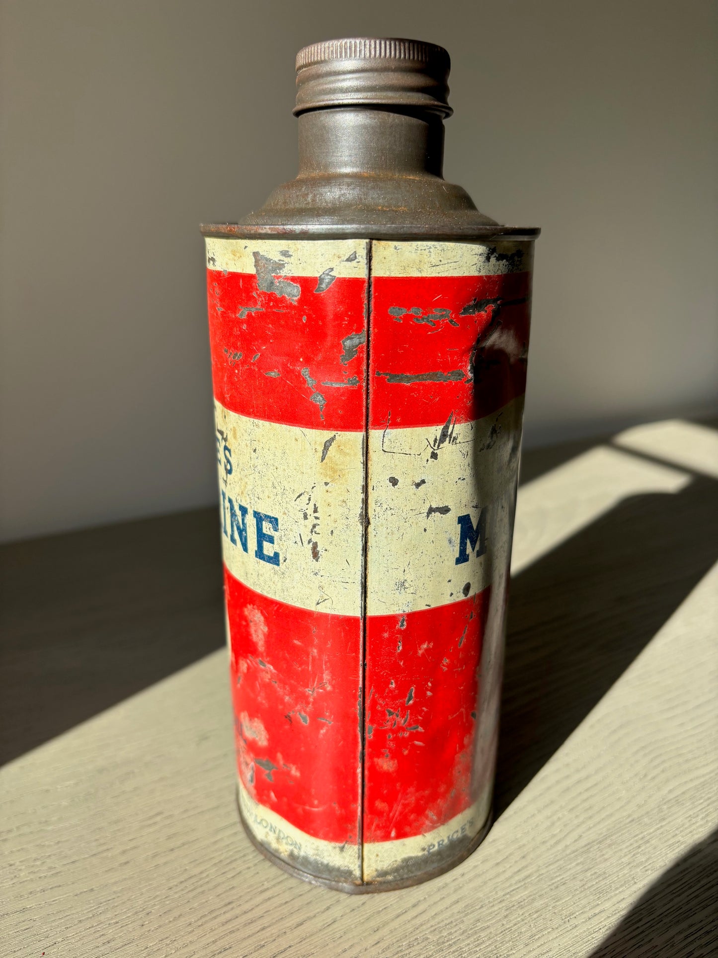 PRICE'S MOTORINE Quart oil can